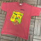 Home County Folk Festival 1997 Graphic Tee | Size Large | Vintage 1990s Music Festival Red T-Shirt |