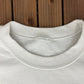 University of Western Ontario Stitched Graphic Crewneck | Size Medium | Vintage 2000s College Sports White Sweater | Free Shipping to USA |