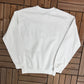 University of Western Ontario Stitched Graphic Crewneck | Size Medium | Vintage 2000s College Sports White Sweater | Free Shipping to USA |