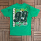 Carl Edwards Scotts Team Racing NASCAR Racing Graphic Tee | Size Large | Vintage 2000s Racing Green T-Shirt |