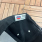 Harley Davidson Graphic Hat | Strap Back | Vintage 2000s Biker Motorcycle Black Cap |