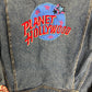 Planet Hollywood Stitched Denim Jacket | Size X-Large | Vintage 1990s Blue Promotional Jean Jacket |