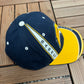 Buffalo Sabres Embroidered Graphic Hat | Strap Back | Vintage 2000s NHL Hockey Blue Cap |