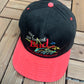 Bud At The Glen 1995 Racing Embroidered Graphic Hat | Snap Back | Vintage 1990s NASCAR Racing Black Cap |