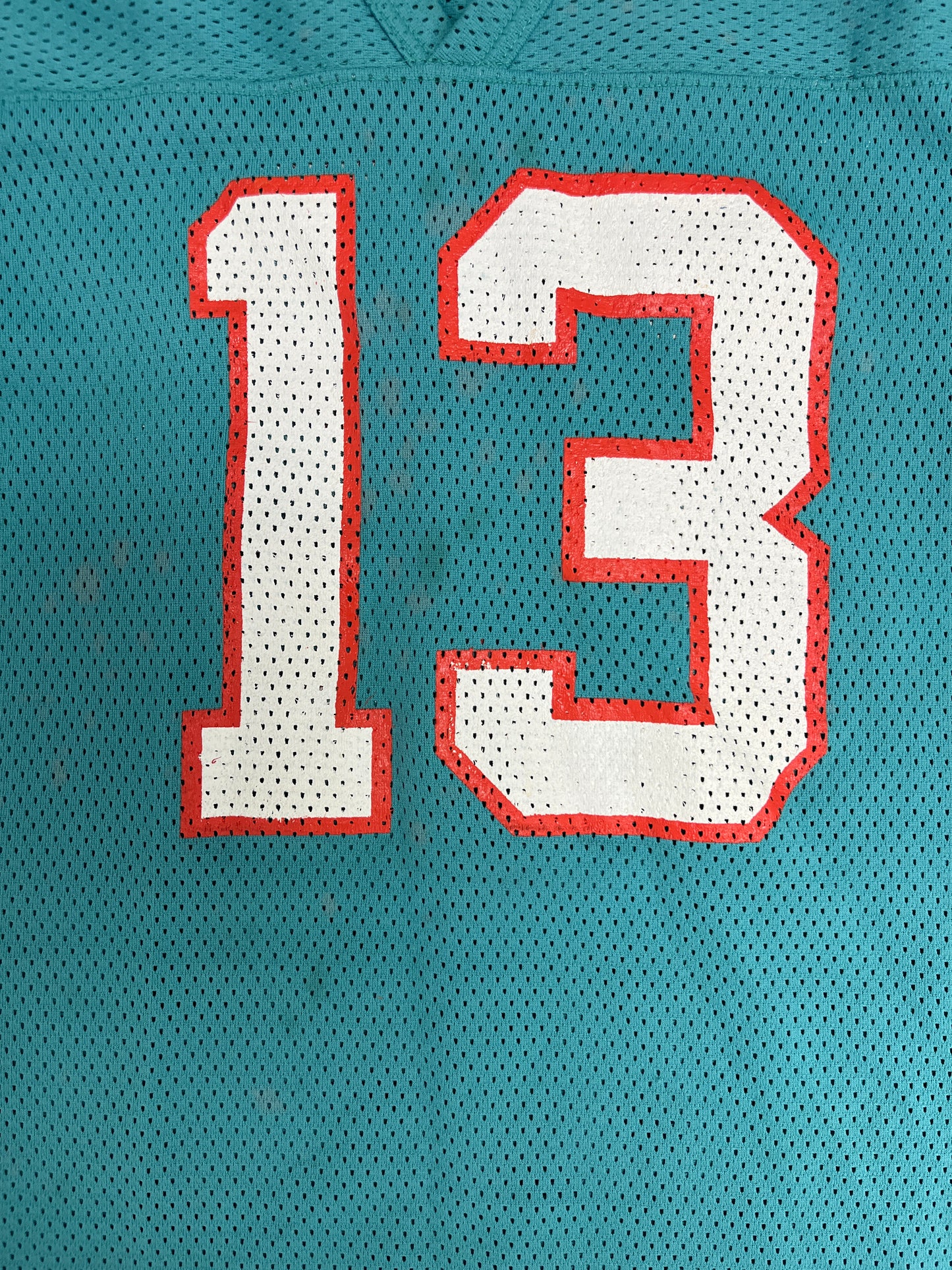 Miami Dolphins Dan Marino Football Jersey | Size X-Large | Vintage 1990s NFL Football Jersey |