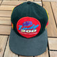 Indy 200 At Walt Disney World Speedway Racing Graphic Hat | Strap Back | Vintage 1990s NASCAR Racing Black Cap |