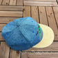 Machu Picchu, Peru Embroidered Graphic Hat | Strap Back | Vintage 2000s Tourist Denim Cap |