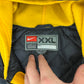 Pittsburgh Steelers Nike Graphic Windbreaker | Size XX-Large | Vintage 1990s NFL Football Black Puffer Jacket |