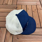 Elk Lighting Graphic Hat | Snap Back | Vintage 1990s Promotional Trucker Blue Cap |
