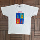 Bay View Music Festival 1990 Graphic Tee | Size X-Large | Vintage 1990s Music Festival White T-Shirt |