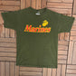 Marine Corps League Dept. Of Pennsylvania Graphic Tee | Size Large | Vintage 1990s Military Green T-Shirt | Free Shipping to USA |