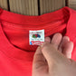 Hog's Breath Saloon Graphic Tee | Size Large | Vintage 1990s Promotional Saloon Red T-Shirt | Made in USA |