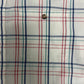 Austin Reed Plaid Button Down Shirt | Size Large | Vintage 1990s Plaid Colourful Button Down |