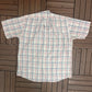 Austin Reed Plaid Button Down Shirt | Size Large | Vintage 1990s Plaid Colourful Button Down |