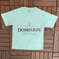 Dominion Cape Breton, Nova Scotia Graphic Tee | Size Small | Vintage 1990s Tourist Blue T-Shirt |