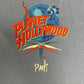Planet Hollywood Paris Graphic Tee | Size Large | Vintage 1990s Tourist Promotional Blue T-Shirt |
