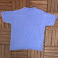 Planet Hollywood Paris Graphic Tee | Size Large | Vintage 1990s Tourist Promotional Blue T-Shirt |