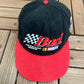 Bud Official Beer NASCAR Randy Lajoie Embroidered Graphic Hat | Snap Back | Vintage 1990s NASCAR Racing Black Cap |