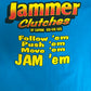 Jammer Clutches by Capone Graphic Tee | Size XX-Large | Vintage 1990s Promotional Blue T-Shirt |