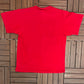 Philadelphia Phillies Graphic Tee | Size Large | Vintage 1990s Single Stitch MLB Red T-Shirt | Competitor Tag | Free Shipping to USA |