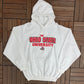 Ohio State Buckeyes Perfect Season Graphic Hoodie | Size XX-Large | Vintage 2000s College Football White Sweater |