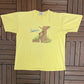 Yogi Bear Greetings From Jellystone National Park Graphic Tee | Size X-Large | Vintage 1990s Cartoon Yellow T-Shirt |