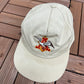 Anheuser-Busch Embroidered Graphic Hat | Snap Back | Vintage 1990s Beer Alcohol Promotional Beige Trucker Cap |Free Shipping to USA|