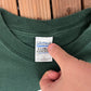 Manitoba Moose Graphic Tee | Size Small | Vintage 1990s American Hockey League AHL Green T-Shirt |