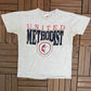 United Methodist Church Graphic Tee | Size Large | Vintage 1990s Made in USA Grey T-Shirt |