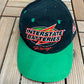 Interstate Batteries Racing Bobby Labonte Embroidered Graphic Hat | Snap Back | Vintage 1990s NASCAR Racing Black Cap |