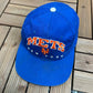 New York Mets Graphic Hat | Snap Back | Vintage 2000s MLB Baseball Blue Cap |
