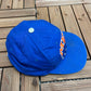 New York Mets Graphic Hat | Snap Back | Vintage 2000s MLB Baseball Blue Cap |