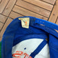New York Mets Graphic Hat | Snap Back | Vintage 2000s MLB Baseball Blue Cap |