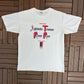 2nd Annual Athletic Trainer River Run Graphic Tee | Size Large | Vintage 2000s Marathon White T-Shirt |