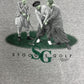 The Three Stooges Golf Graphic Tee | Size X-Large | Vintage 1990s Promotional Comedy Group White T-Shirt | Made in USA |