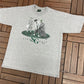 The Three Stooges Golf Graphic Tee | Size X-Large | Vintage 1990s Promotional Comedy Group White T-Shirt | Made in USA |