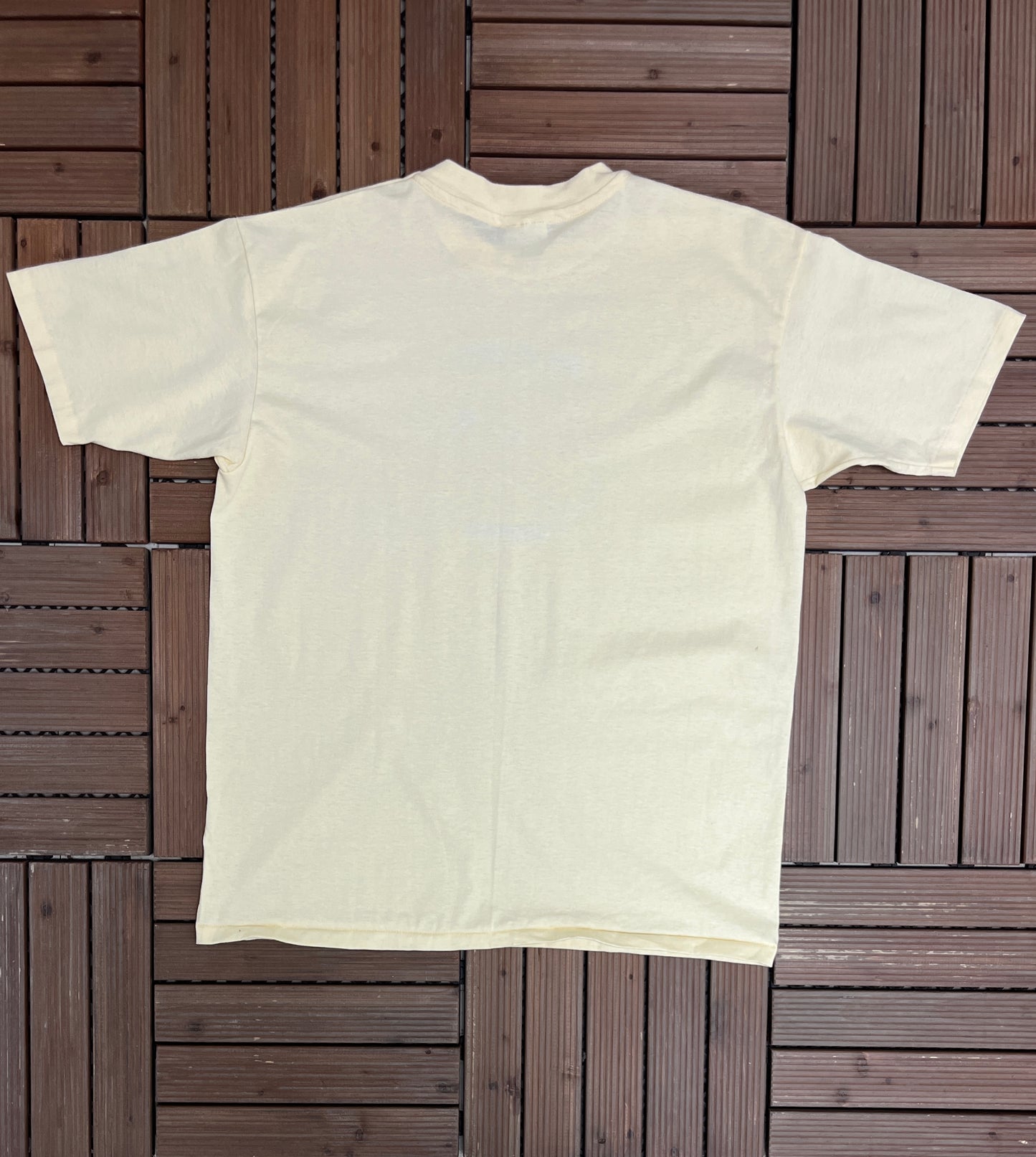 Mid Atlantic Coupers Graphic Tee | Size X-Large | Vintage 1990s Single Stitch Made in USA Yellow T-Shirt |
