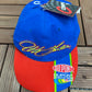 Jeff Gordon NASCAR Embroidered Graphic Hat | Snap Back | Vintage 2000s Racing Blue Cap |