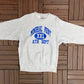 Mineral Point Athletic Dept. Graphic Crewneck | Size Large | Vintage 1990s Heather Grey Sweater |
