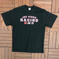 Joe Gibbs Racing NASCAR Graphic Tee | Size Large | Vintage 2000s NASCAR Racing Black T-Shirt | Free Shipping to America |