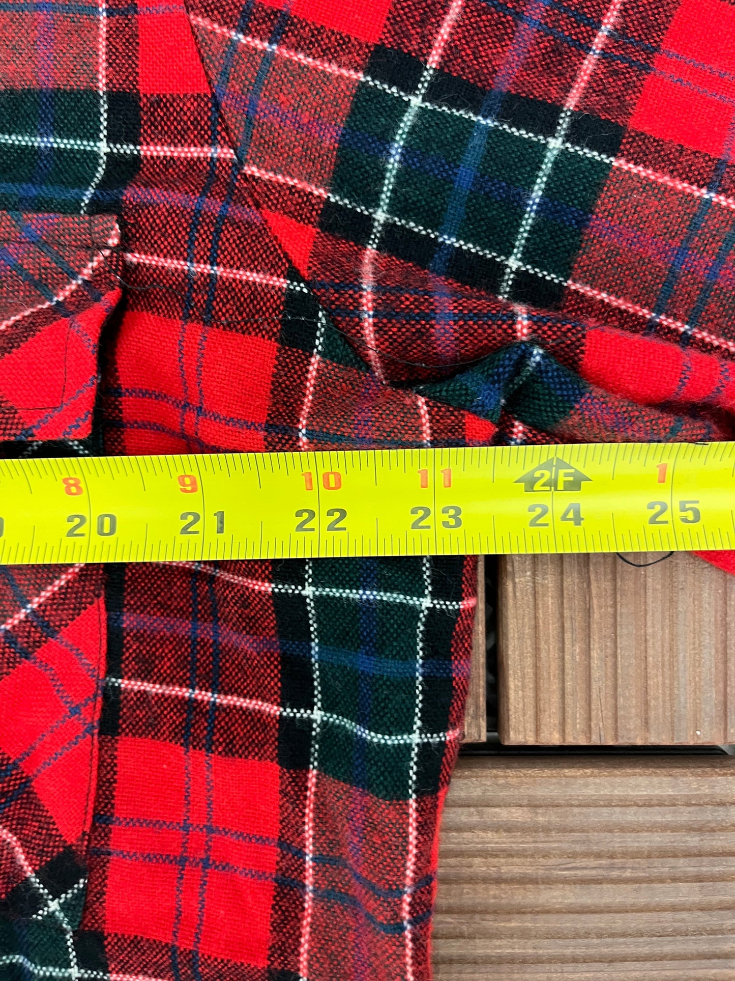 Backpacker Plaid Button Down Shirt | Size Large | Vintage 2000s Red & Green Plaid Button Down Flannel | Free Shipping to USA |