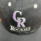 Colorado Rockies Embroidered Graphic Hat | Youth Snap Back | Vintage 2000s MLB Baseball Black Cap | Free Shipping to USA |