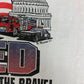 America Land Of The Free, Home Of The Brave Graphic Tee | Size Large | Vintage 2000s Military American White T-Shirt | Free Shipping to USA|