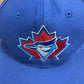 Toronto Blue Jays Embroidered Graphic Hat | Adjustable With Snap Back | Vintage 1990s MLB Baseball Blue Cap |