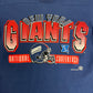 New York Giants Graphic Tee | Size Medium | Vintage 1990s Single Stitch Blue Half Sleeve T-Shirt | Made in USA | Free Shipping to USA |