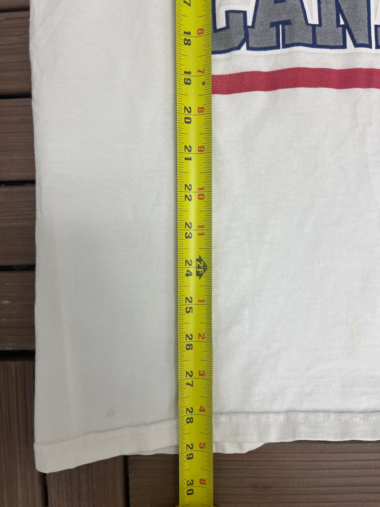 Montreal Canadiens Graphic Tee | Size X-Large | Vintage 1990s NHL Hockey White T-Shirt |