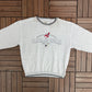 Cleveland Cavaliers Since 1901 Graphic Crewneck | Size Large | Vintage 1990s MLB Baseball Grey Sweater |