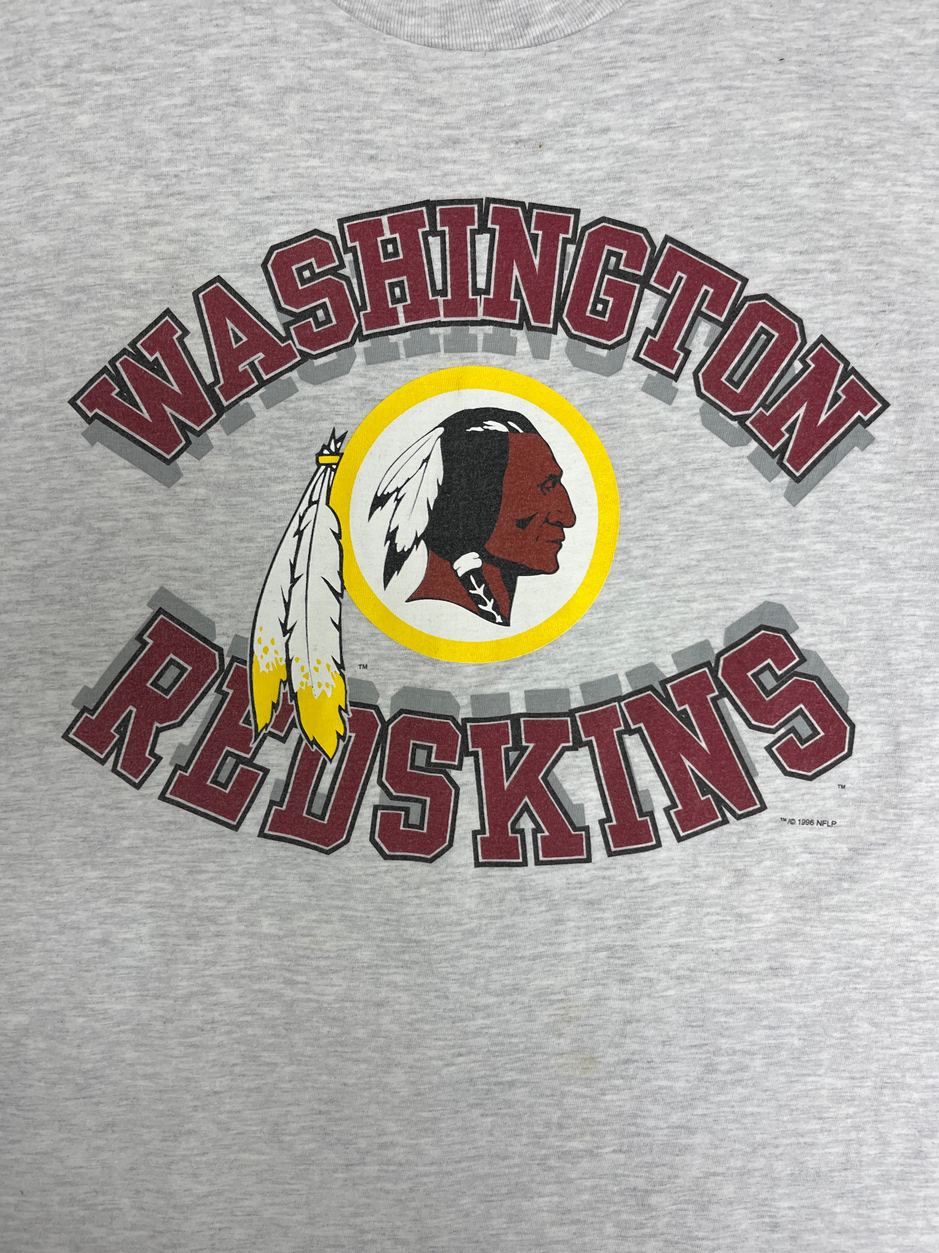 Washington Redskins Graphic Tee | Size Large | Vintage 1990s NFL