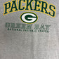 Green Bay Packers Graphic Tee | Size XX-Large | Vintage 1990s NFL Football Grey T-Shirt |