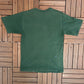 Green Bay Packers Graphic Tee | Size Large | Vintage 1990s NFL Football Single Stitch Green T-Shirt | Made in USA |